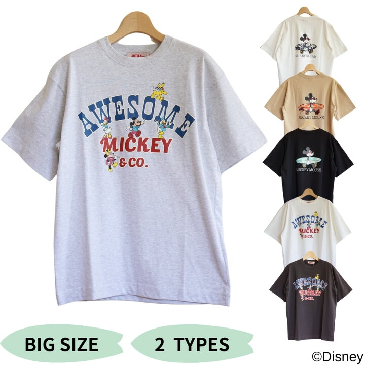 楽天市場】【 ANTIBAL 】 ミッキー tシャツ レディース M L : ハワイ 