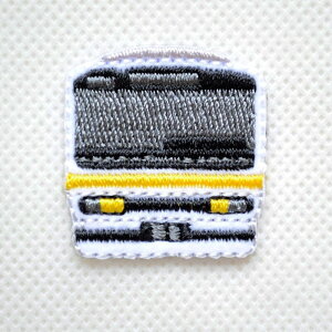 鉄道/電車 トレインミニワッペン E231系総武線 TR380-TR29 アイロン アップリケ パッチ アルファベット エンブレム 名前 ミリタリー 車 ディズニー ワッペン