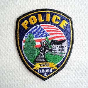 ���b�y�� �|���X Elburn IL Police BW003-05039 ���b�y�� �A�C���� �u�����h �ʔ� �A�b�v���P �u���U�[ �V���c �G���u���� �A���t�@�x�b�g �C�j�V���� �~���^���[ ���� ���O �L�����N�^�[