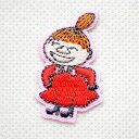 ワッペン アイロン リトルミイ スマイル ムーミン M01Y2507 ブランド 大人向け 子供向け アルファベット 数字 キャラクター 入園 名前 グッズ 生地 ミイ アップリケ イニシャル