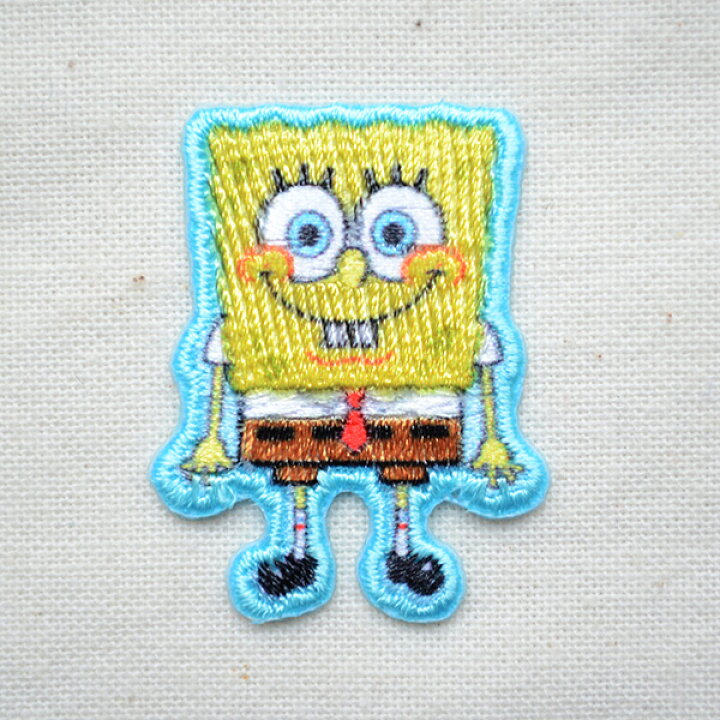 楽天市場 シールワッペン スポンジボブ Sponge Bob S05y9023 ワッペン アイロン ブランド 通販 アップリケ ブレザー シャツ エンブレム アルファベット イニシャル ミリタリー 入園 名前 キャラクター ワッペン通販 ワッペンストア