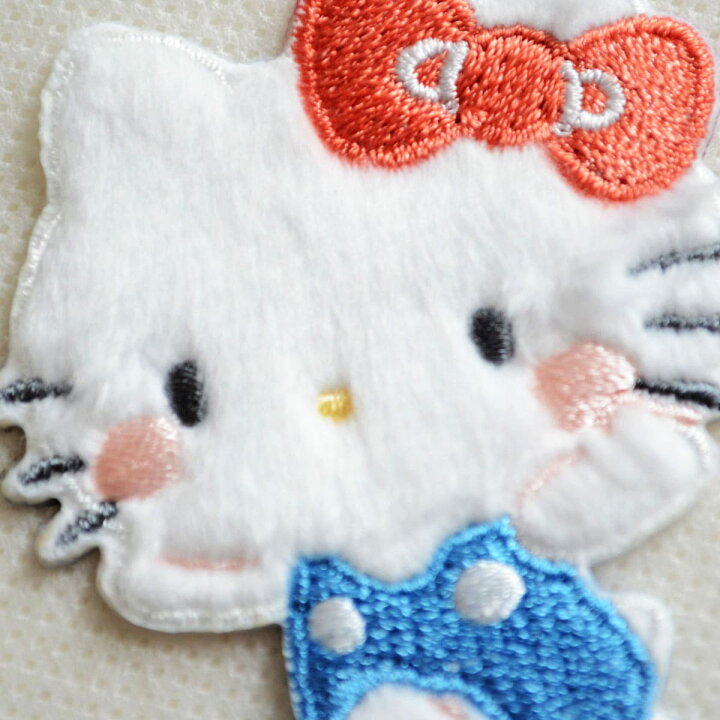 楽天市場】ワッペン ハローキティ HELLO KITTY サンリオ SCW650-SCW56 