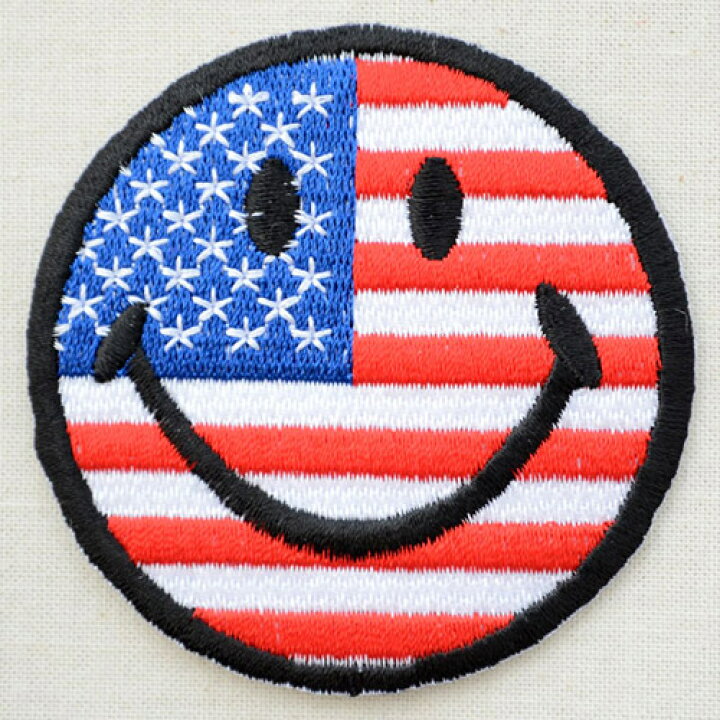 楽天市場 ワッペン スマイルマーク スマイリーフェイス アメリカ国旗 6 8cm Chw S022 アイロン アップリケ パッチ アルファベット エンブレム 名前 ミリタリー 車 キャラクター ワッペン ワッペン通販 ワッペンストア 楽天市場 ワッペン スマイルマーク スマイリーフェイス アメリカ国旗 6 8cm Chw S022 アイロン アップリケ パッチ アルファベット エンブレム 名前 ミリタリー 車 キャラクター ワッペン ワッペン通販 ワッペンストア