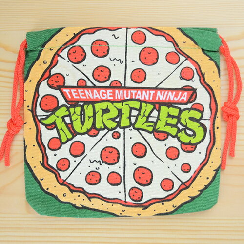楽天市場 アメリカンキャラ巾着袋 S ミュータントタートルズ Ljk S042 ワッペン通販 ワッペンストア