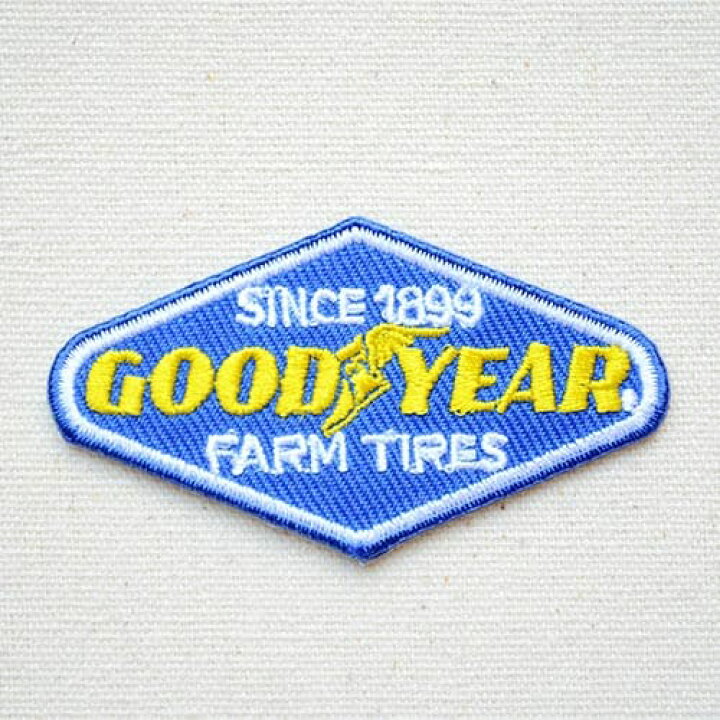 楽天市場】ワッペン グッドイヤー Goodyear ダイヤモンド(S) MW-095 