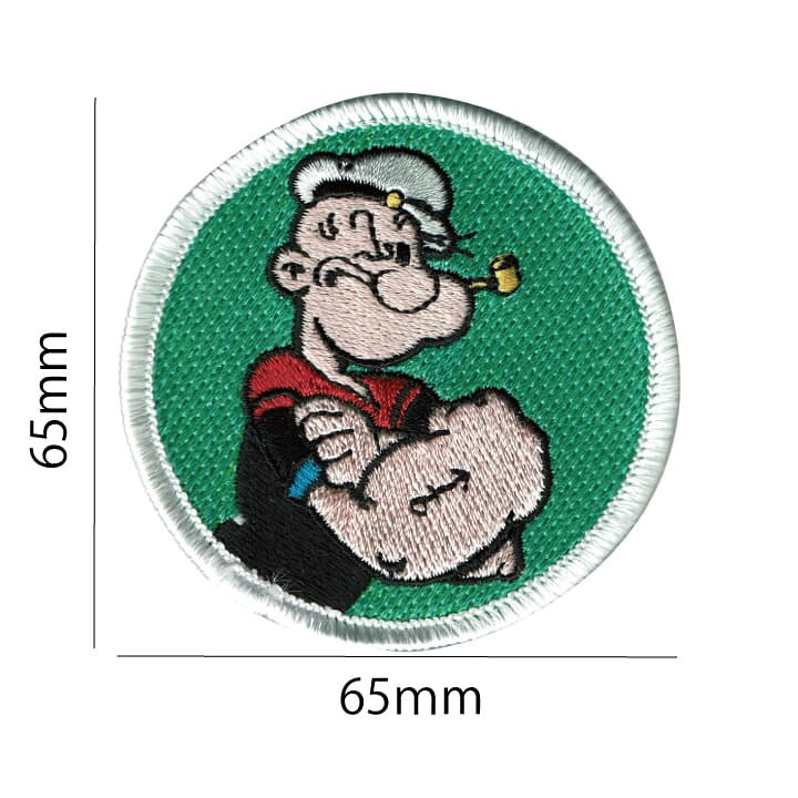 楽天市場 Popeye ポパイ シール ワッペン アメリカン雑貨 かわいい アイコン おしゃれ アイロン アップリケ パッチ エンブレム 名前 入園 子ども ワッペン通販 ワッペンストア