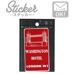 XebJ[ V[   AEghA Be[WzeY VHS006 bh VINTAGE HOTELS STICKER06