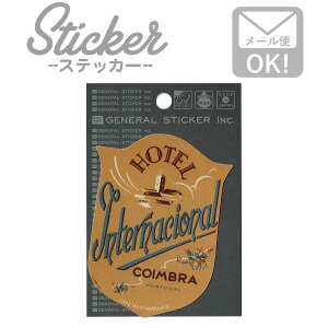 XebJ[ V[   AEghA Be[WzeY VHS028 CG[ VINTAGE HOTELS STICKER 28