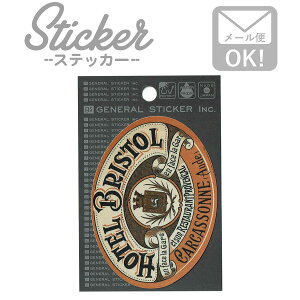 XebJ[ V[   AEghA Be[WzeY VHS042 IW VINTAGE HOTELS STICKER 42