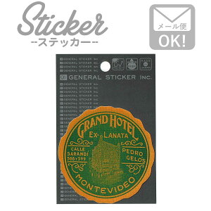 XebJ[ V[   AEghA Be[WzeY VHS043 IW VINTAGE HOTELS STICKER 43