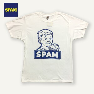 SPAM T-SHIRT OLD ICON �n���o�[�K�[ �X�p�� T�V���c �A�����J�� �A���J�W �����Y ���S �J���p�j�[ �z���C�g ���� �ĕ�