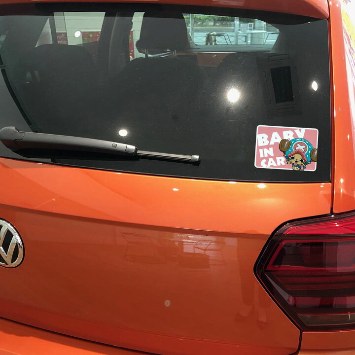 楽天市場 ステッカー ベイビーインカー ワンピース カワイイ 車 かっこいい ブランド チョッパー Lcs 521 ピンク ワッペン通販 ワッペンストア