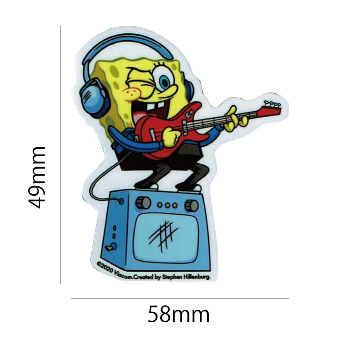 楽天市場 ステッカー シール 車 おしゃれ スポンジボブ ギター アウトドア 防水 アメリカ アニメ Spo018 Sss ワッペン通販 ワッペンストア 楽天市場 ステッカー シール 車 おしゃれ スポンジボブ ギター アウトドア 防水 アメリカ アニメ Spo018 Sss ワッペン通販 ワッペンストア