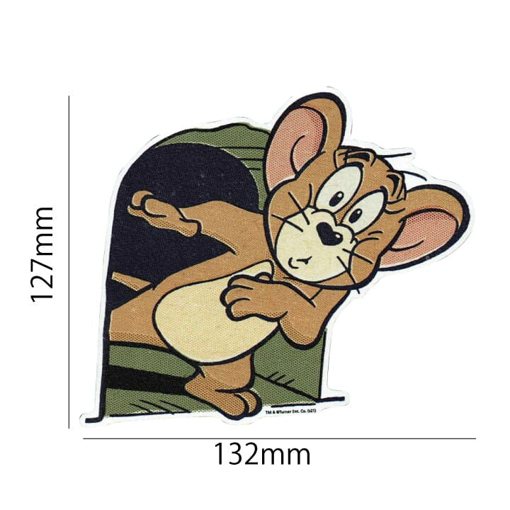 楽天市場 ステッカー 車 かっこいい おしゃれ リメイク カワイイ トムとジェリー クロス素材ダイカット Tj 047 ひょっこり 防水 アウトドア ワッペン通販 ワッペンストア 楽天市場 ステッカー 車 かっこいい おしゃれ リメイク カワイイ トムとジェリー クロス素材ダイカット Tj 047 ひょっこり 防水 アウトドア ワッペン通販 ワッペンストア
