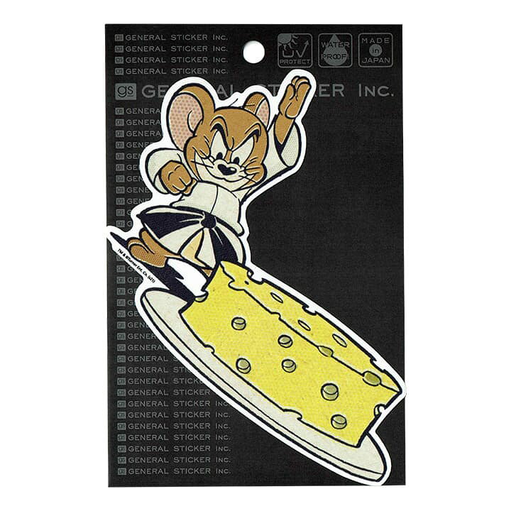 楽天市場 ステッカー 車 かっこいい おしゃれ リメイク カワイイ トムとジェリー クロス素材ダイカット Tj 049 チョップ 防水 アウトドア ワッペン通販 ワッペンストア