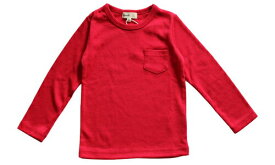 キッズ 無地 長袖 Tシャツ ポケット付 カットソー カラフル19色 ハロウィン 男の子 女の子 カットソー 綿 防寒 インナー 90cm 100cm 110cm 120cm 130cm 140cm 150cm