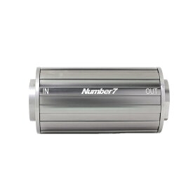 【 Number7 】UNIVERSAL BILLET RE-USABLE OIL FILTER ユニバーサル ビレット リユーザブル オイル＆フューエル フィルター Black Titanium Gray