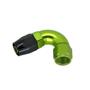�y Number7 �zFITTING 120° SWIVEL CUTTER HOSE ENDS�iFULL FLOW�j�t�B�b�e�B���O 120°�J�b�^�[ �z�[�X�G���h �t���t���[�^�C�v (��]��) Green×Black