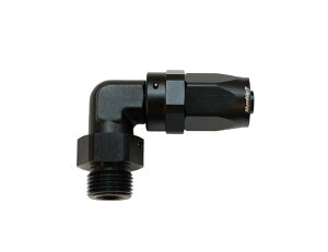 �y Number7 �zFITTING 90° AN SWIVEL HOSE ENDS 90° AN �z�[�X�G���h�i��]���j Black Titanium Gray