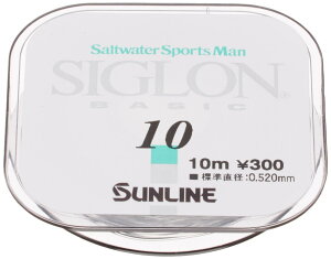 サンライン(SUNLINE) ナイロンライン SIGLON ベーシック 10m 10号 ナチュラルクリア