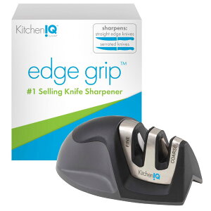 KitchenIQ �i�C�t�V���[�v�i�[ �������@Edge Grip 2 Stage Knife Sharpener