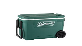 Coleman(コールマン) クーラーボックス エクストリームクーラー 保冷力 アウトドア キャンプ アウトドア キャンプ 保冷5日 部活 釣り 極厚断熱材 フタにも断熱材 ホイール付き 水抜き弁付き 58L