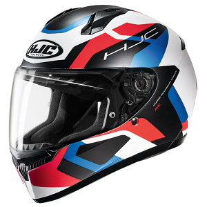 HJC HELMETS(GC`WFCV[wbg) oCNp wbg ttFCX x`[V E C10 eBX HJH233 BLACK/RED/BLUE L (58 - 59cm)