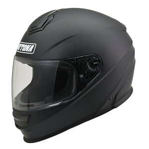 デイトナ(Daytona) バイク用 ヘルメット フルフェイス SG規格 ABS+PC ピンロックシート付属 スピーカーホール装備 DN-003NM マットブラック Sサイズ(55-56cm) 46493