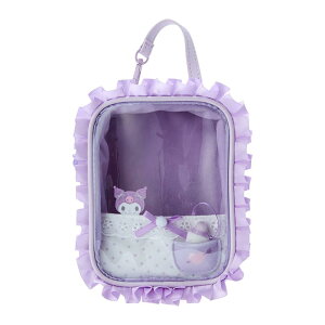TI(SANRIO) TI N~ ʂ݃|[`GWCACh xr[ N~ kuromi 15.5×12×9cm LN^[ SANRIO 184721