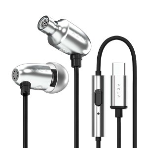 yVGP2025܁zAZLA AIM C Silver [3DTEhTEh/8mm_Ci~bNhCo[ڃCz] Switch2Ή Type-C^ nC]ΉDAC UAC1.0 150cm x}CN A~nEWO SednaEarfit SE1500 6T