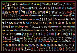 1000�s�[�X �W�O�\�[�p�Y�� �f�B�Y�j�[/�s�N�T�[ �L�����N�^�[��W��(51x73.5cm)