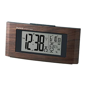 MAG(�}�O) �ڊo�܂����v �d�g �f�W�^�� �E�b�h���C�� �o�b�N���C�g �X�k�[�Y�@�\�t�� �ؖڒ� �u���E�� T-743BR-Z