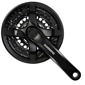 �V�}�m (SHIMANO) �t�����g�`�F�[���z�C�[�� (MTB) FC-TY501 48×38×28T 170mm 8S/7S/6S �`�F�[���K�[�h�t �u���b�N�E�Ή�BB �l�p�� 122.5mm (D-NL) EFCTY501C888CLB TOURNEY (�^�[�j�[)