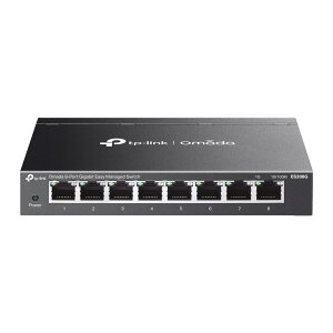 TP-Link Omada 8�|�[�g �M�K�r�b�g �C�[�W�[�}�l�[�W�h�X�C�b�` �M�K�r�b�g�|�[�g �R���p�N�g���^���P�[�X �|�[�g�A�C�\���[�V���� VLAN �������[�v�h�~ IGMP�X�k�[�s���O �N���E�h�ꌳ�Ǘ� �v��