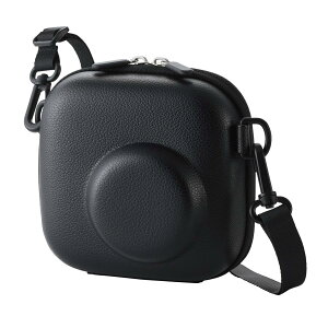 �G���R�� �`�F�L ���[�P�[�X �yinstax mini�V���[�Y�A12/40/41/90/99/EVO�Ή��z �{�̕ی� ���b�V���I�[�v���|�P�b�g �\�t�g���U�[ �V���v���f�U�C�� �X�g���b�v�t�� �G���{�X�e�N�X�`���[ �u���b�N 