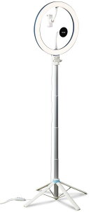 �X���b�N �B�e�p�������C�g LED�����O���C�g Type-C Magsafe�Ή� ���a12�C���`LED USB Type-C���d �X�^���h��1,435mm �F���x3�i�K�E����10�i�K�����\ 246771