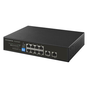 IODATA PoE �n�u 10 �|�[�g IEEE802.3at ���� L2 �A���}�l�[�W Gigabit �Ή� 120W ���d �A�b�v�����N �d������ �Ǌ|�� IP�J���� (10BASE-T/100BASE-TX/RJ-45×8) (1000BASE-T/RJ-45×2) ���{���[�J�[ BSH-CP210