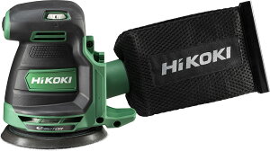HiKOKI(�n�C�R�[�L) 18V �����_���T���_�[ SV1813DA �y�[�p�[�T�C�Y 125mm �o�b�e���[�E�[�d��ʔ� �}�W�b�N���p�b�h �_�C�������ϑ� �u���[�L�t SV1813DA(NN)