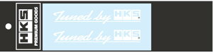 HKS Sticker Tuned by HKS W120 51003-AK144 WHITE