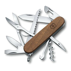 VICTORINOX(�r�N�g���m�b�N�X) �n���g�}�� �E�b�h �X�C�X�E�A�[�~�[ �i�C�t ���@�\ �h�ЃO�b�Y �o�R �n�C�L���O �L�����v �͂��� �̂�����t�� 13�@�\�𓋍ڂ����X�C�X���}���`�c�[�� ���^ �R��