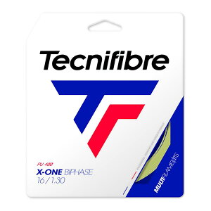 �e�N�j�t�@�C�o�[ Tecnifibre �e�j�X�K�b�g�E�X�g�����O X-ONE BIPHASE �P�� 1.30mm TFG202