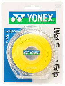 ���l�b�N�X(YONEX) �e�j�X �o�h�~���g�� �O���b�v�e�[�v �E�F�b�g�X�[�p�[�O���b�v �P�[�X�t�� (5�{����) AC1025P �C�G���[