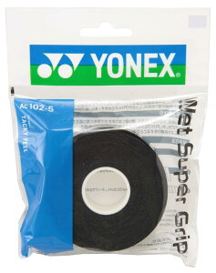 ���l�b�N�X(YONEX) �e�j�X �o�h�~���g�� �O���b�v�e�[�v �E�F�b�g�X�[�p�[�O���b�v �l�ߑւ��p (5�{����) AC1025 �u���b�N