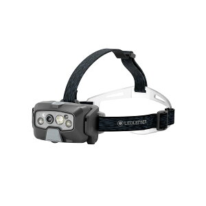 Ledlenser(���b�h�����U�[) led �w�b�h���C�g �[�d�� HF8R Core Black �ŐV �����Ō����� �ő�1600lm ���邢 IP68 �h�� �ԐF�T�u���C�g �ނ� �o�R �L�����v �A�E�g�h�A ��Ɨp 502801