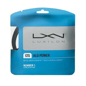 ���L�V����(Luxilon) �e�j�X �X�g�����O �K�b�g ALU POWER 125(�A���p���[ 125) 220m���[�� �V���o�[ WRZ9901SI