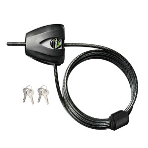 Master Lock (�}�X�^�[���b�N) ���C���[���b�N ���]�� �o�C�N���b�N ���� �A�W���X�^�u�� �r�j�[���R�[�e�B���O�d�l �P�[�u������5mm �P�[�u������1.8m ����h�~ �p�C�\�� 8417JAD �u���b�N