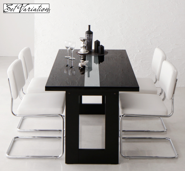 ※テーブルのみ イタリアン モダン デザインダイニング Vermut ブラック鏡面テーブル ＜セール＆特集＞ ヴェルムト NP後払不可 代引不可