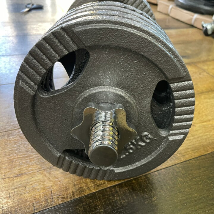 楽天市場】スクリュー ダンベル 計 22KG × 2個セット バーベル メンズ 