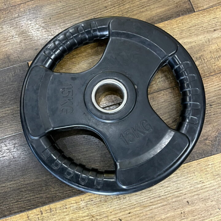 楽天市場】Φ 50mm ラバープレート 15kg 2枚 計30kg SET セット 筋トレ 