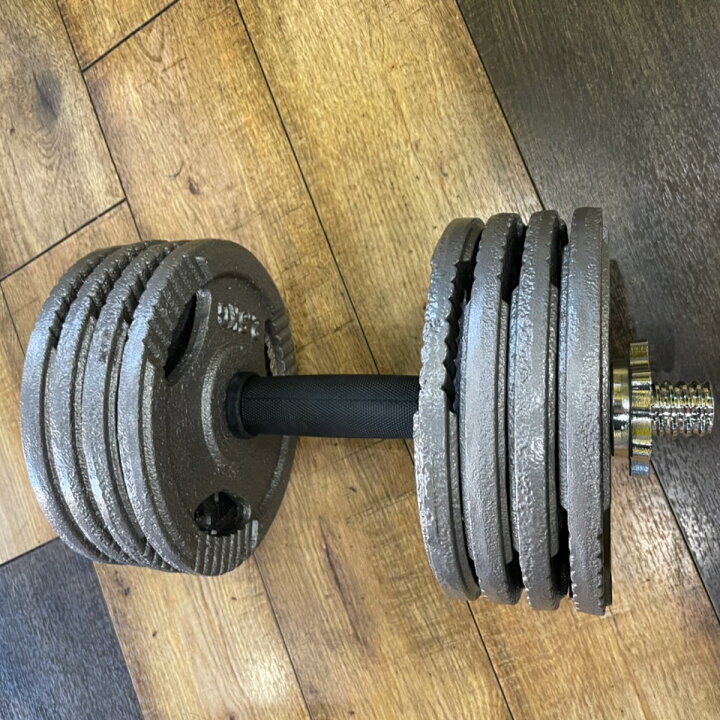 楽天市場】スクリュー ダンベル 計 22kg × 2個 （合計44kg）セット 
